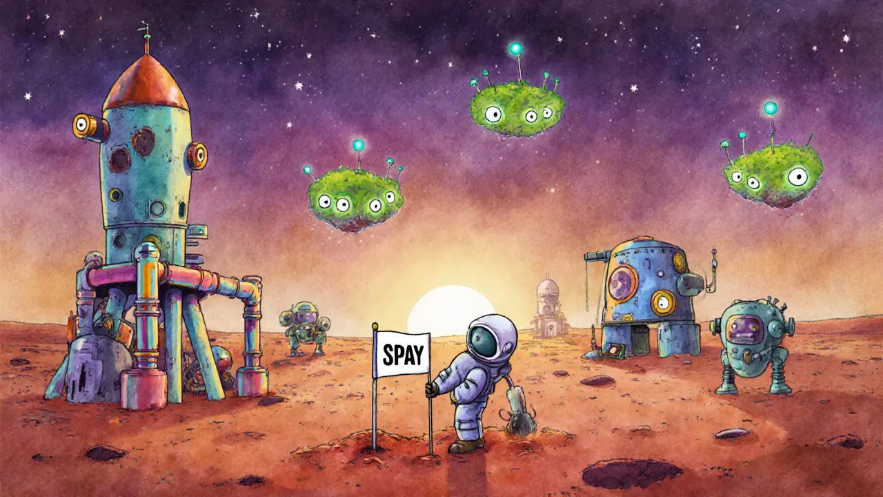 SpaceY 2025 SPAY Airdrop: How to Get Free Tokens and Play the First Mars Tower Defense Game