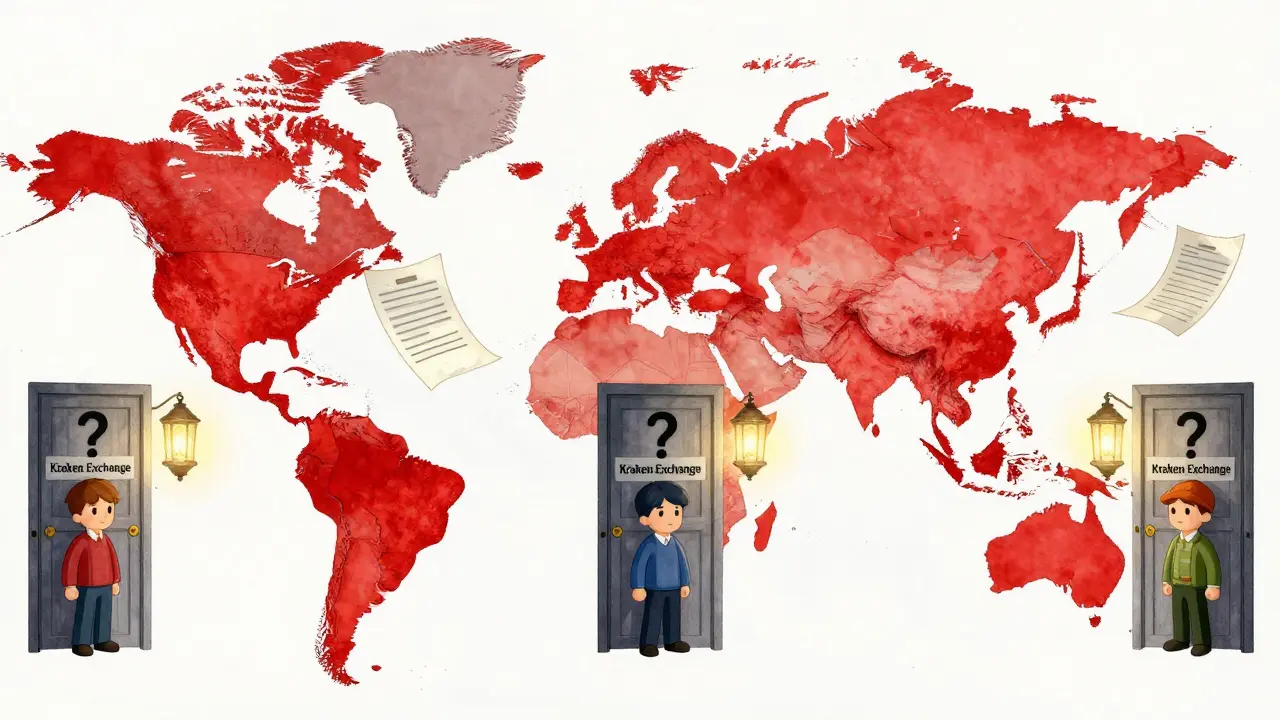 Kraken Blocked Jurisdictions for Crypto Trading: Where You Can't Trade and Why