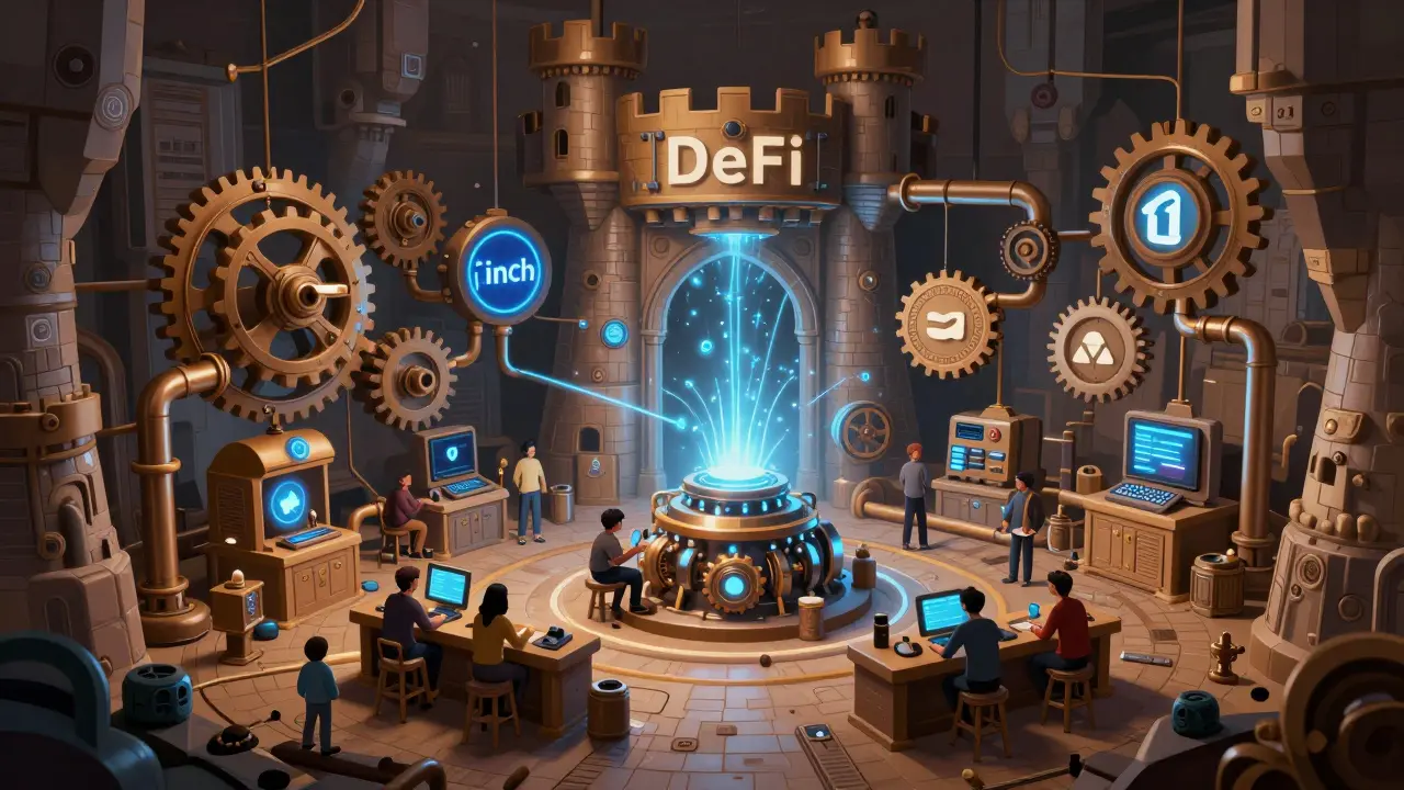 Underground engine room powering decentralized exchange infrastructure